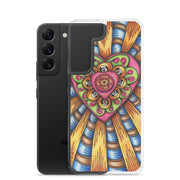 Bursting Heart Clear Case for Samsung® - Martin K Designs