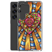 Bursting Heart Clear Case for Samsung® - Martin K Designs
