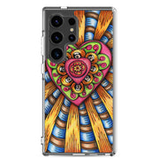 Bursting Heart Clear Case for Samsung® - Martin K Designs