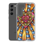 Bursting Heart Clear Case for Samsung® - Martin K Designs