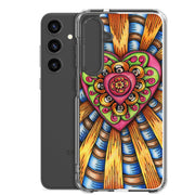 Bursting Heart Clear Case for Samsung® - Martin K Designs