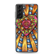 Bursting Heart Clear Case for Samsung® - Martin K Designs