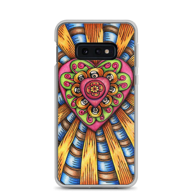 Bursting Heart Clear Case for Samsung® - Martin K Designs
