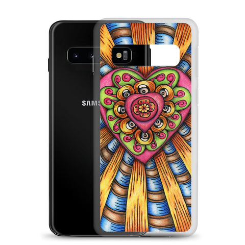 Bursting Heart Clear Case for Samsung® - Martin K Designs