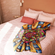 Bursting Heart Sherpa blanket - Martin K Designs