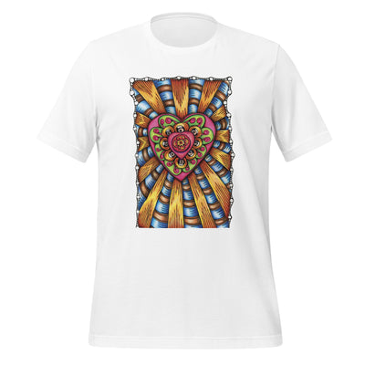 Bursting Heart Unisex Eco t-shirt - Martin K Designs