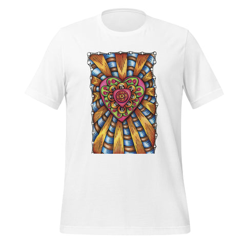 Bursting Heart Unisex Eco t-shirt - Martin K Designs