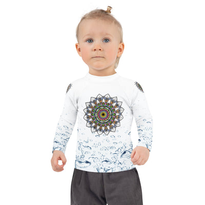 Calming Mandala Kids Rash Guard - Martin K Designs