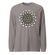 Calming Mandala Mandala Unisex Long Sleeve Tee - Martin K Designs