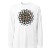 Calming Mandala Mandala Unisex Long Sleeve Tee - Martin K Designs