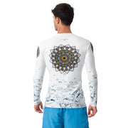 Calming Mandala Men's Rash Guard - Martin K Designs