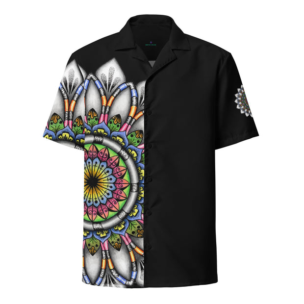 Calming Mandala Unisex Aloha shirt - Martin K Designs