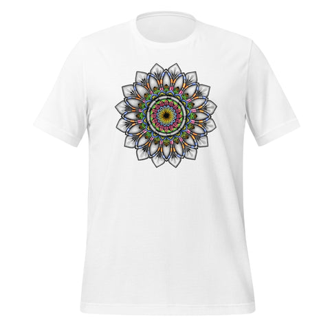 Calming Mandala Unisex Eco t-shirt - Martin K Designs