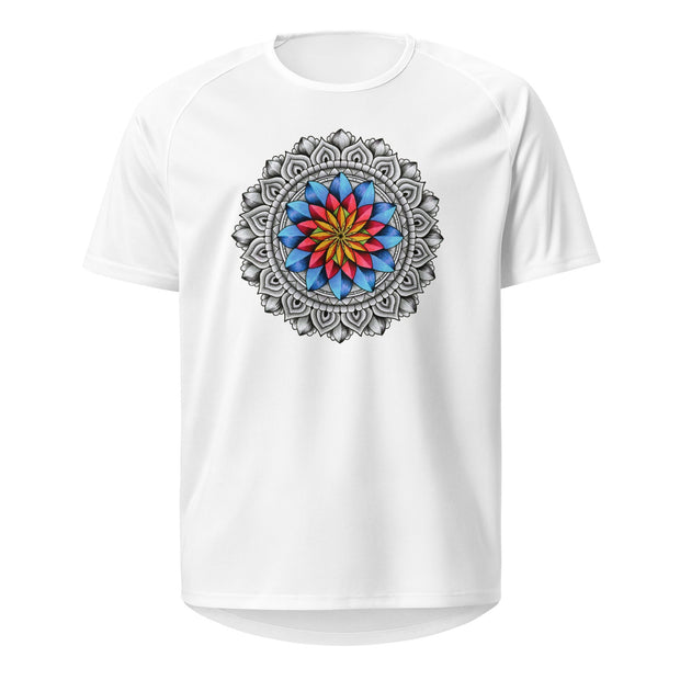 Calming Mandala Unisex Sports Jersey - Martin K Designs