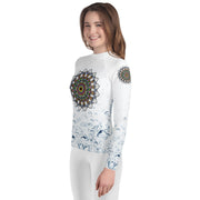 Calming Mandala Youth Rash Guard - Martin K Designs