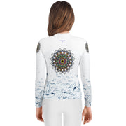 Calming Mandala Youth Rash Guard - Martin K Designs