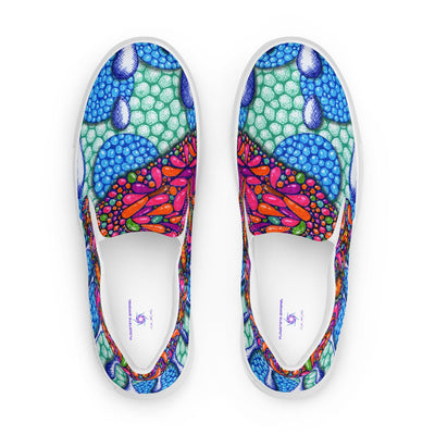 Candyland women’s slip - on canvas shoes - Flowstate Apparel