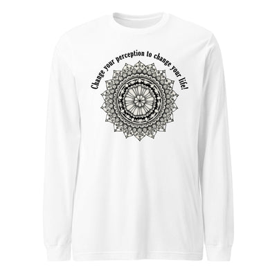 Change Your Perception Unisex Long Sleeve Tee - Martin K Designs