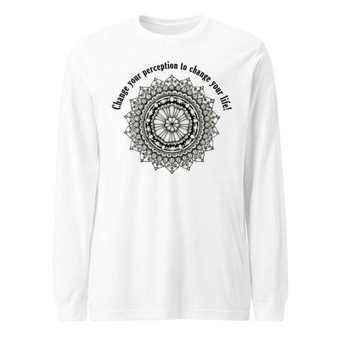 Change Your Perception Unisex Long Sleeve Tee - Martin K Designs