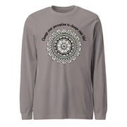 Change Your Perception Unisex Long Sleeve Tee - Martin K Designs
