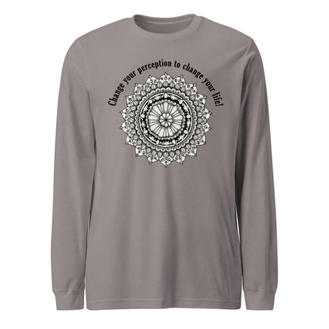 Change Your Perception Unisex Long Sleeve Tee - Martin K Designs