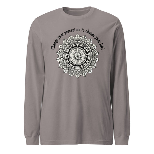 Change Your Perception Unisex Long Sleeve Tee - Martin K Designs