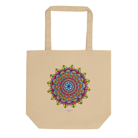 Circus Mandala Eco Tote Bag - Martin K Designs