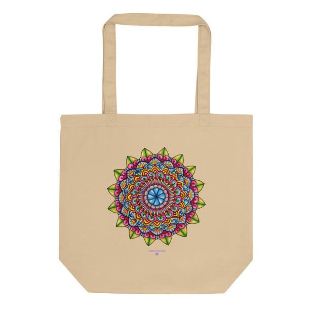 Circus Mandala Eco Tote Bag - Martin K Designs