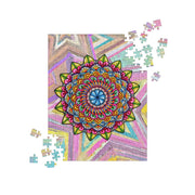 Circus Mandala Jigsaw Puzzle - Martin K Designs