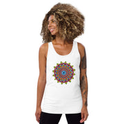 Circus Mandala Unisex Tank Top - Martin K Designs