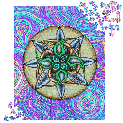 Claw Mandala Jigsaw Puzzle - Martin K Designs