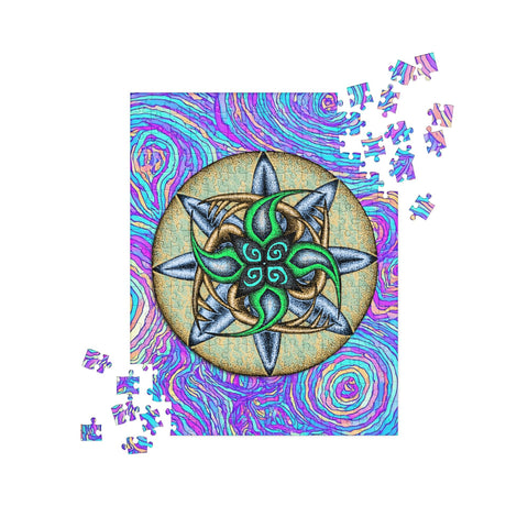 Claw Mandala Jigsaw Puzzle - Martin K Designs