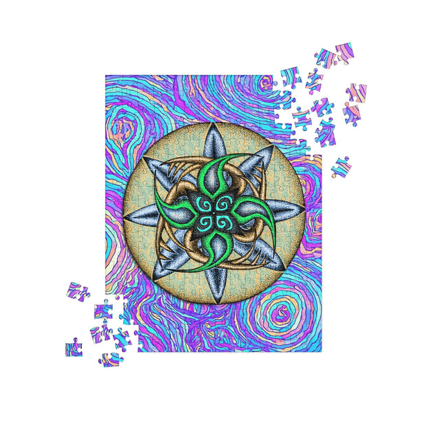 Claw Mandala Jigsaw Puzzle - Martin K Designs
