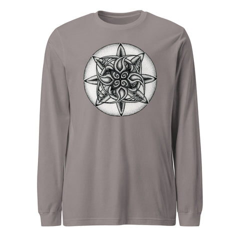 Claw Mandala Long Sleeve Tee - Martin K Designs