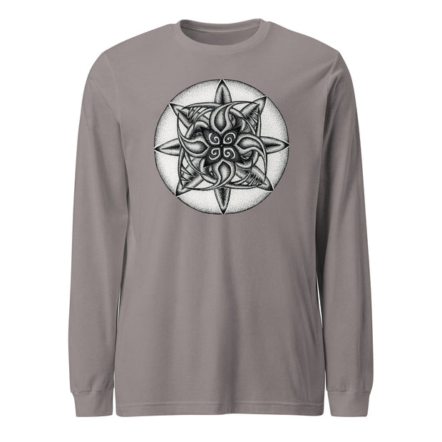 Claw Mandala Long Sleeve Tee - Martin K Designs