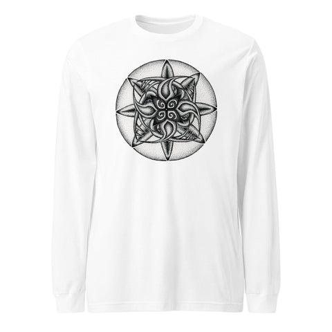 Claw Mandala Long Sleeve Tee - Martin K Designs