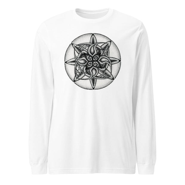 Claw Mandala Long Sleeve Tee - Martin K Designs