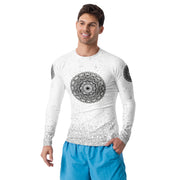 Club Mandala Men's Rash Guard - Martin K Designs