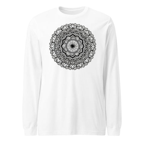Club Mandala Unisex Long Sleeve Tee - Martin K Designs