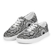 Club Mandala Women’s lace - up canvas shoes - Martin K Designs