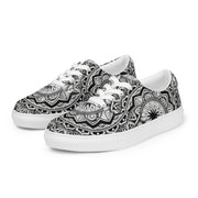 Club Mandala Women’s lace - up canvas shoes - Martin K Designs