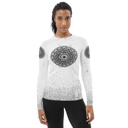 Club Mandala Women's Rash Guard - Martin K Designs