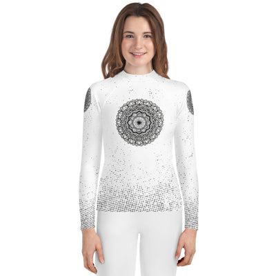 Club Mandala Youth Rash Guard - Martin K Designs