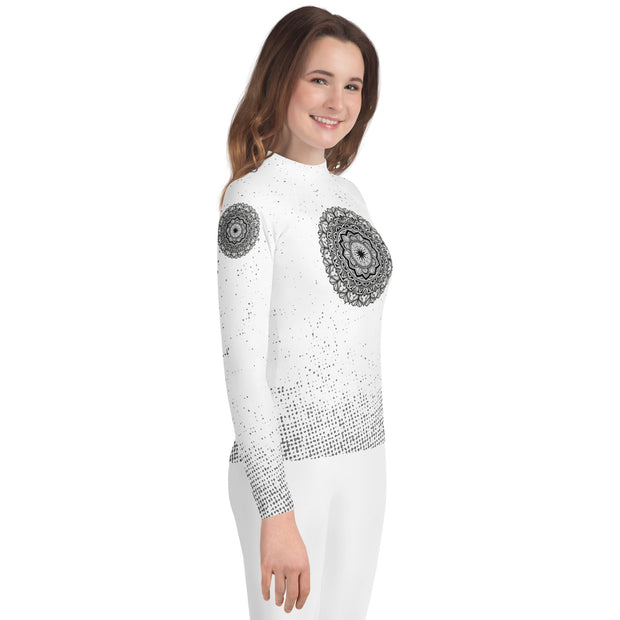 Club Mandala Youth Rash Guard - Martin K Designs