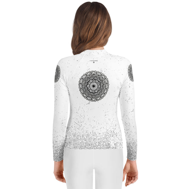 Club Mandala Youth Rash Guard - Martin K Designs