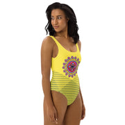 Corona de Mandala One - Piece Swimsuit - Martin K Designs