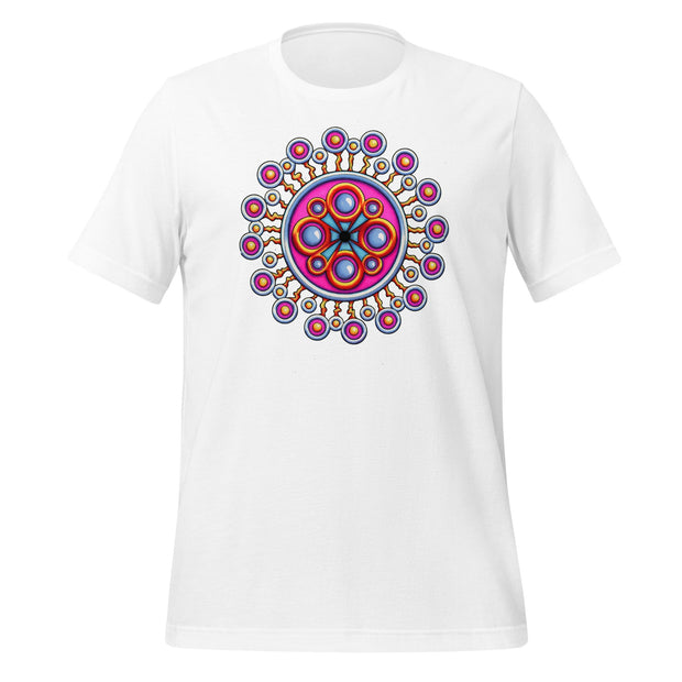 Corona de Mandala Unisex Eco t-shirt - Martin K Designs