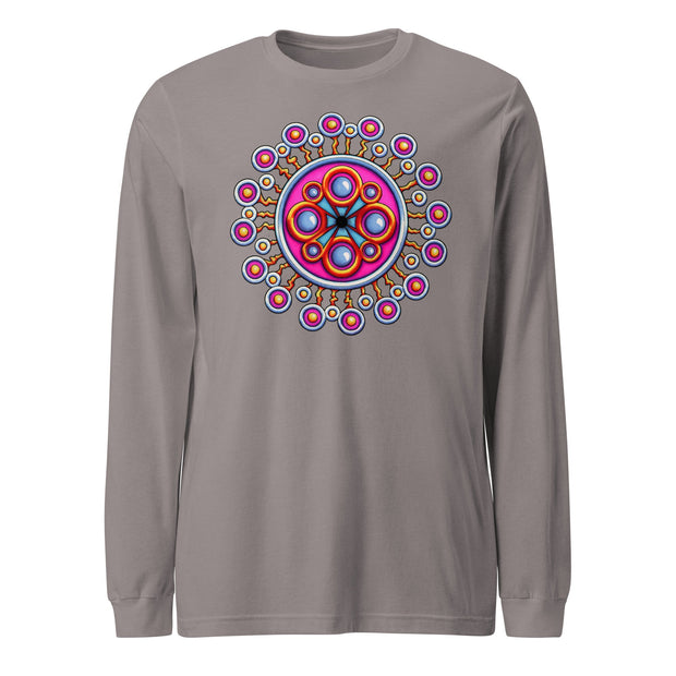 Corona de Mandala Unisex Long Sleeve Tee - Martin K Designs