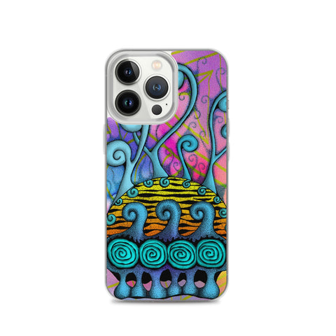 Creative Mind Clear Case for iPhone® - Martin K Designs