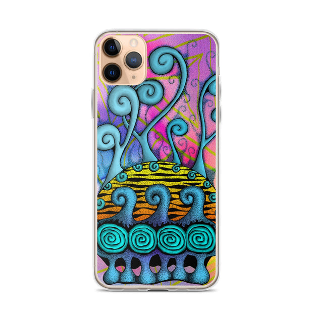Creative Mind Clear Case for iPhone® - Martin K Designs